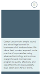 Mobile Screenshot of costynlaw.com